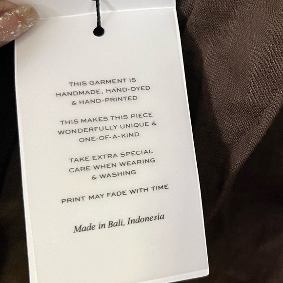 Faithfull the Brand La Piedra Maxi Dress Chocolate 10 - Picture 7 of 12